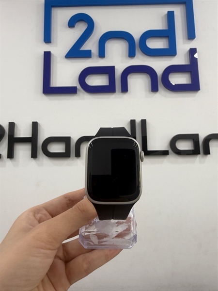 Đồng hồ Apple Watch Series 8 - 45mm - VN/A - GPS - Màu vàng - Pin 86% - Ngoại hình 97% - màn 1 chấm mực xanh - Kèm sạc