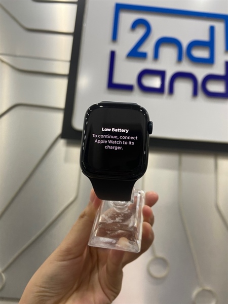 Đồng hồ Apple Watch Series 8/45mm - VN/A - GPS - Pin 91% - Viền nhôm - Màu xanh - Màn xước - Kèm sạc