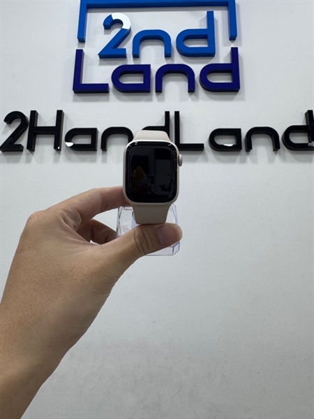 Đồng hồ Apple Watch Series 9/41mm - SA/A - Bản GPS - Watch OS 26.0.2 - Pin 98% - Viền nhôm - Màu Starlight - Ngoại hình 98% - Fullbox