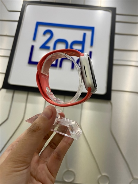 Đồng hồ Apple Watch Series 9/41mm - SA/A - LTE ( có hỗ trợ esim ) - Pin 100% - Màu bạc - Ngoại hình: 98% - Kính xước - Kèm sạc 1