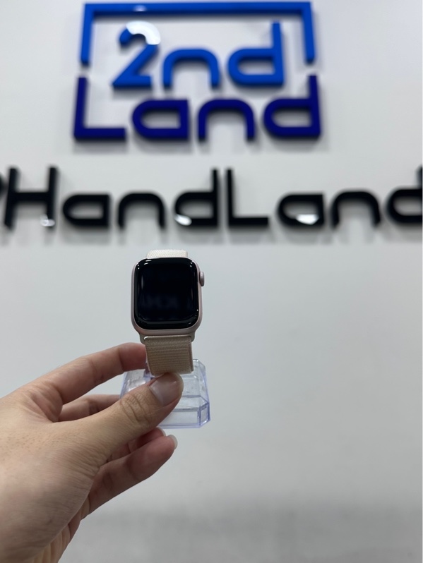Đồng hồ Apple Watch Series 9/41mm - ZP/A - Bản GPS - Pin 93% - Viền nhôm - Màu hồng - Ngoại hình 97.5% - Kèm sạc