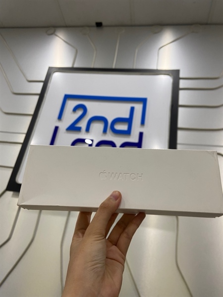 Đồng hồ Apple Watch Series 9/45mm - LL/A - GPS - Pin 88% - Viền nhôm - Màu Midnight - Ngoại hình: 98% - Màn trầy - FullBox 3