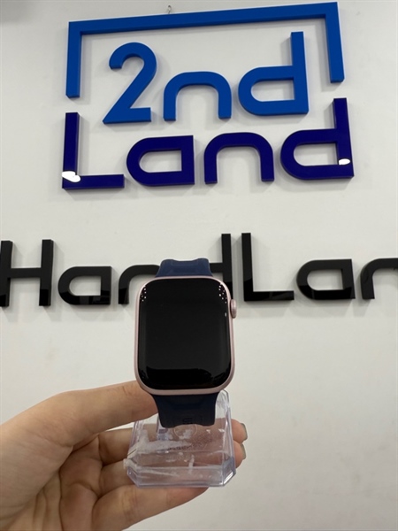 Đồng hồ Apple Watch Series 9 - 45mm - LW/A - GPS - 64GB - Bản nhôm - Màu hồng - Pin 100% - Ngoại hình 98% - Kèm sạc