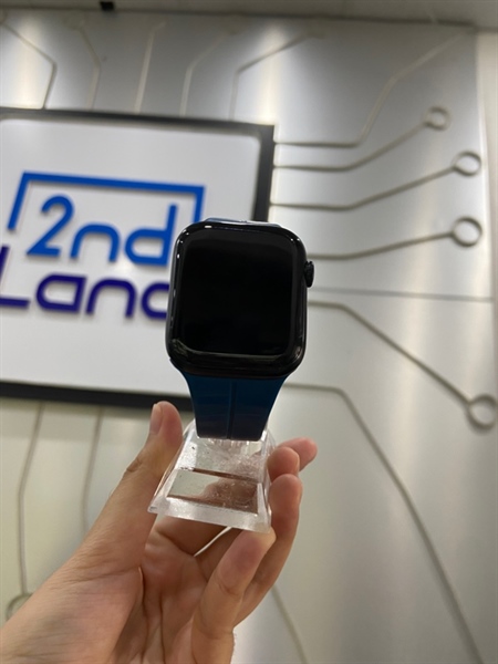 Đồng hồ Apple Watch Series 9/45mm - PA/A - LTE ( hỗ trợ esim ) - Pin 89% - Màu xanh - Ngoại hình: 98% - Kèm sạc