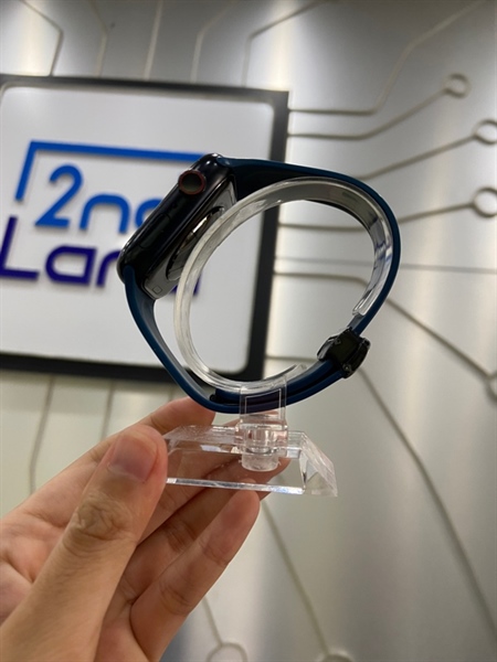 Đồng hồ Apple Watch Series 9/45mm - PA/A - LTE ( hỗ trợ esim ) - Pin 89% - Màu xanh - Ngoại hình: 98% - Kèm sạc 2