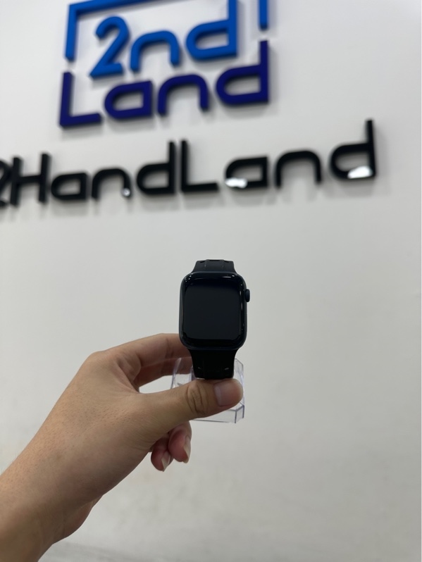 Đồng hồ Apple Watch Series 9/45mm - SA/A - Bản LTE (hỗ trợ esim) - Pin 88% - Viền nhôm - Màu xanh đen - Ngoại hình 98% - Kèm sạc