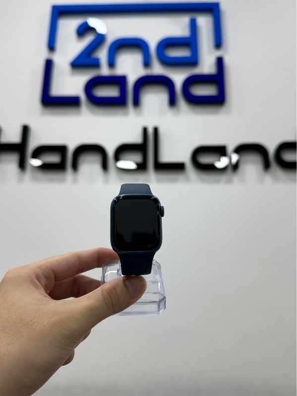 Đồng hồ Apple Watch Serries 7/41mm - 32GB - Bản LTE ( không hỗ trợ esim ) - Pin 100% thay new - Viền nhôm - Màu xanh - Ngoại hình 98% - Kèm sạc