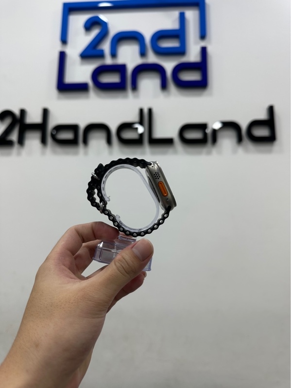 Đồng hồ Apple Watch Ultra 1/49mm - LW/A - Bản LTE không esim - 32GB - Pin 100% - Màu bạc - Ngoại hình 97% - Kèm sạc