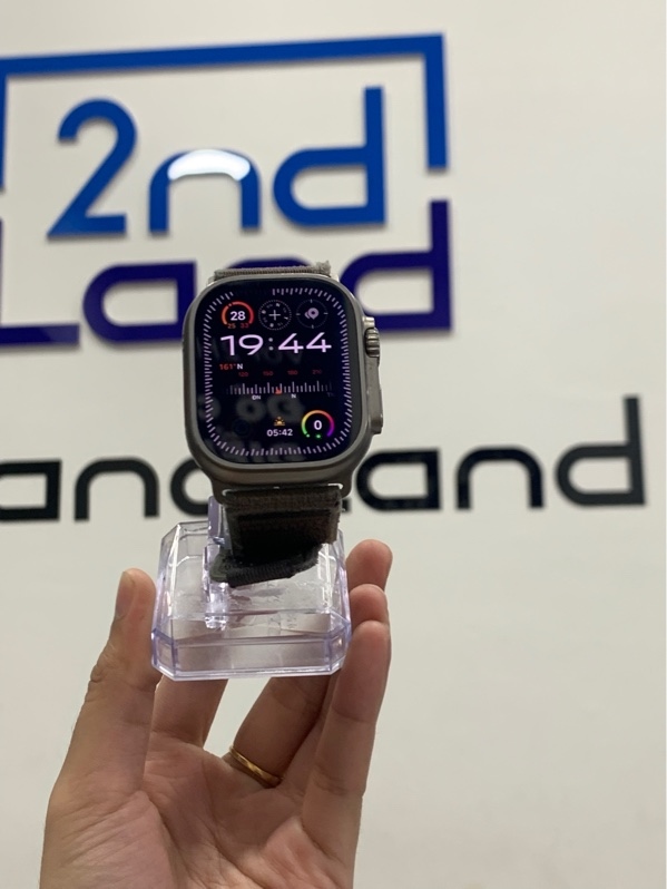 Đồng hồ Apple watch ultra 2 - Fd/a - 49mm - Màu titan - Pin 90% - Ngoại hình: 97% - Màn xước mèo - Body
