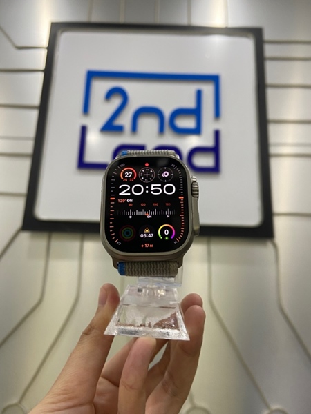 Đồng hồ Apple Watch Ultra/49mm - TH/A - LTE ( hỗ trợ esim ) - Pin 95% - Màu titanium xám - Ngoại hình: 98% - Body