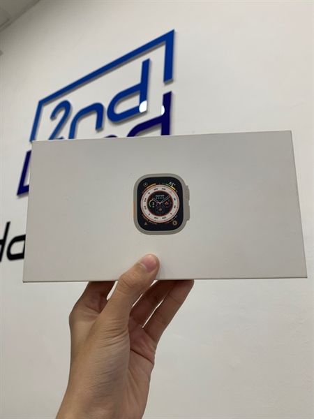 Đồng hồ Apple Watch Ultra - 49mm - ZP/A - Viền titan - Màu bạc - Pin 100% - Ngoại hình: 98% - Fullbox