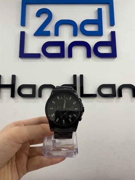 Đồng hồ Armani Exchange Chrono Graph AX - Màu đen - Ngoại hình 98% - Body