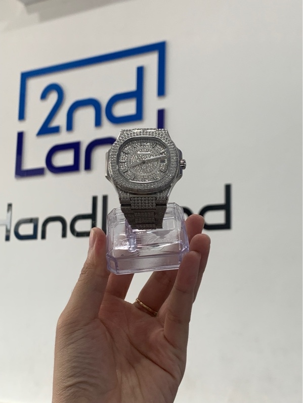 Đồng hồ automatic Hanboro 8025 - 38mm - Màu bạc - Ngoại hình: 98% - Box