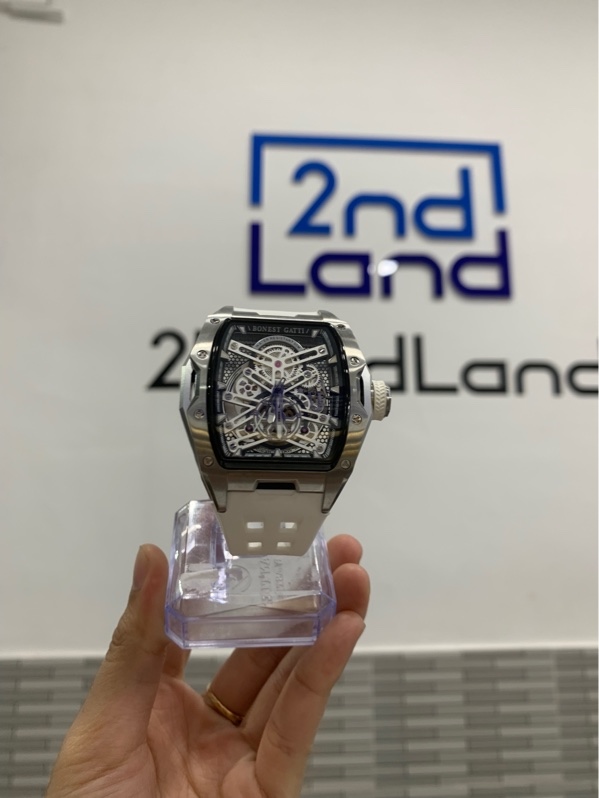 Đồng hồ Bonest Gatti BG5502 Automatic - Màu trắng - Ngoại hình: 98% - Body