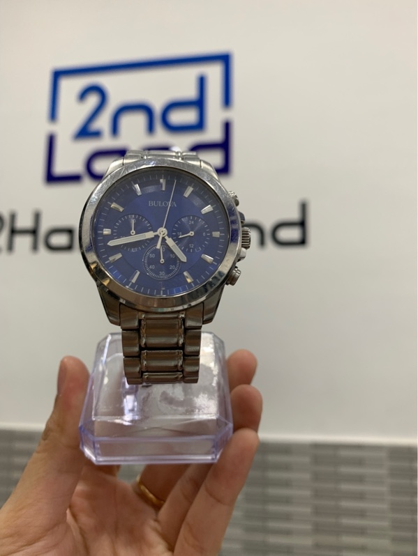 Đồng hồ Bulova 96A178 - Màu bạc - Ngoại hình: 98% - Body