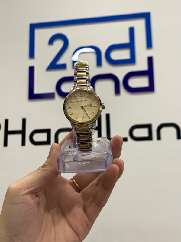 Đồng hồ Burberry BU10118 The Classic - 32mm - Màu vàng - Ngoại hình: 97% - Body + mặt trầy - Body