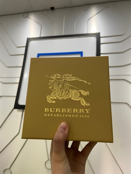 Đồng hồ Burberry The City Haymarket Unisex Swưis - Thay dây - Không chống nước - Size 42mm - Màu bạc - Ngoại hình: 97% - Kèm box