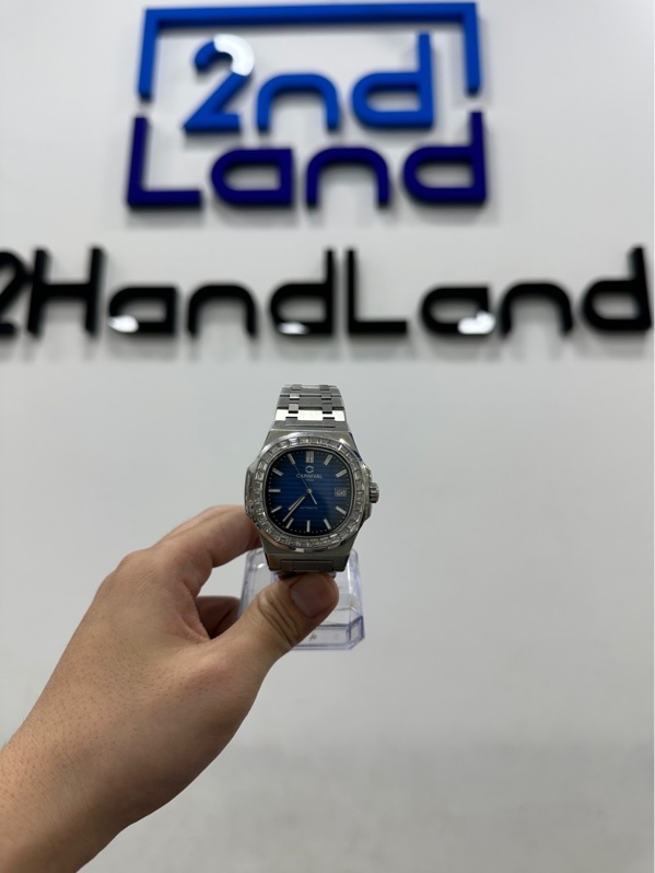 Đồng hồ CARNIVAL 8108G-VT-X - 41mm - Màu bạc - Ngoại hình 97% - Fullbox