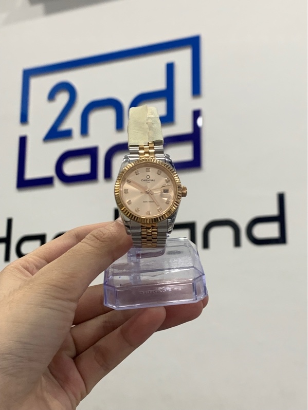 Đồng hồ CARNIVAL 8250L - 30mm - Màu vàng - Ngoại hình: 98% - Body