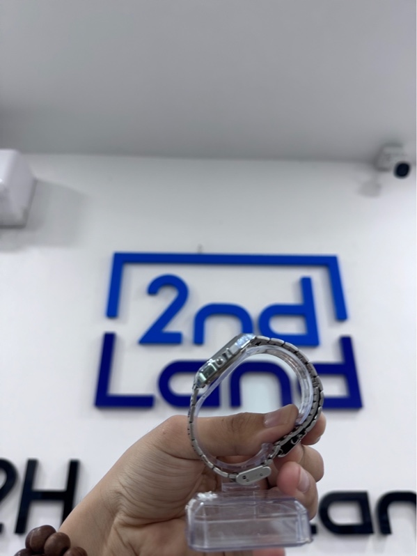 Đồng hồ Casio A158WA-1DF - Màu bạc - Ngoại hình 97% - Trầy, cấn xước, rỉ sét - Body