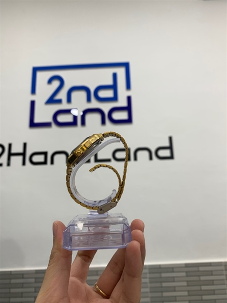 Đồng hồ Casio A159WGED-1DF - Màu vàng - Ngoại hình: 97% - Box 2