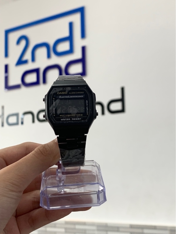 Đồng hồ Casio A168 - 38mm - Màu đen - Ngoại hình: 99% - Body