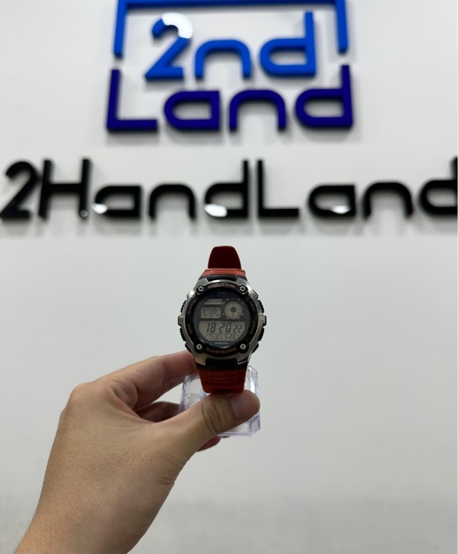 Đồng hồ Casio AE-2100W-1AVDF - 47mm - Màu bạc đen - Ngoại hình 97% - Body