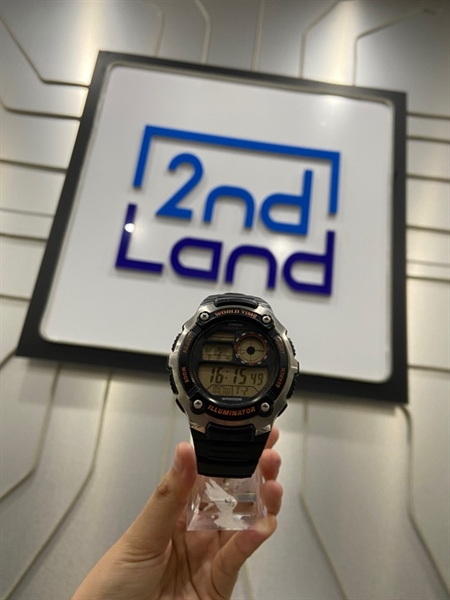 Đồng hồ Casio AE-2100W - Màu bạc - Ngoại hình: 98% - Body