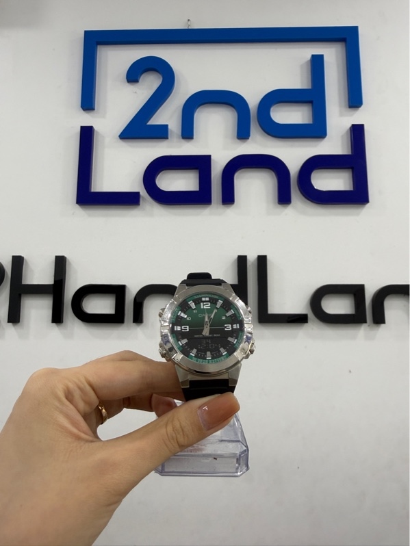 Đồng hồ Casio AMW- 870A-3A - Màu bạc - Ngoại hình 98% - Body