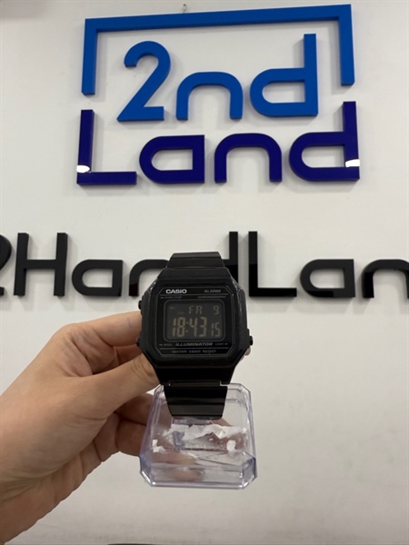 Đồng hồ Casio B650W - Màu đen - Ngoại hình 97% - Trầy xước - Body