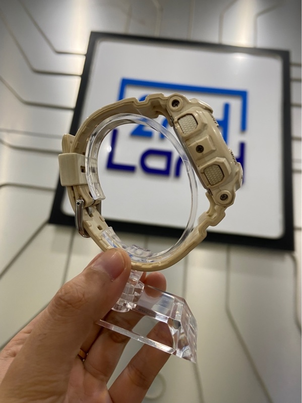 Đồng hồ Casio Baby-G BA-110CP-4ADR - Màu trắng - Ngoại hình: 97% - Ố xước - Body
