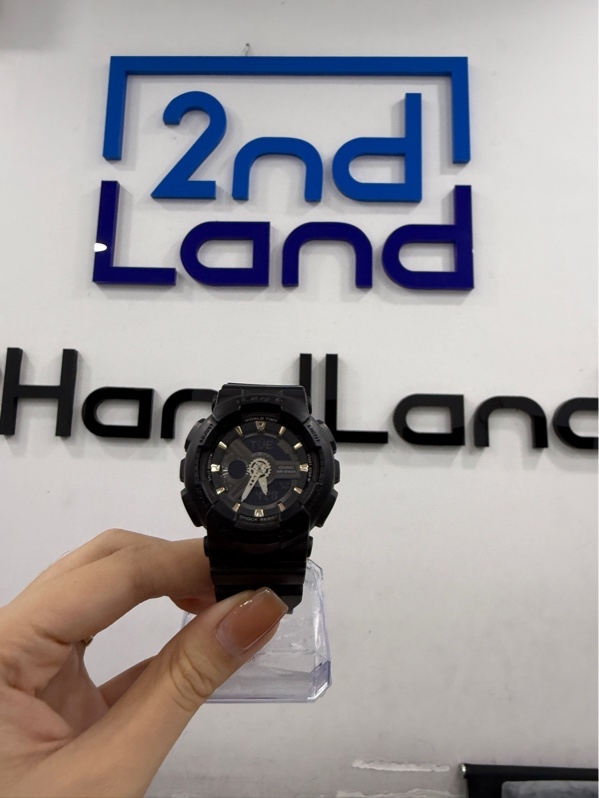 Đồng hồ Casio Baby-G BA-110GA-1ADR - Màu đen - Ngoại hình 98% - Kèm Box rỉ