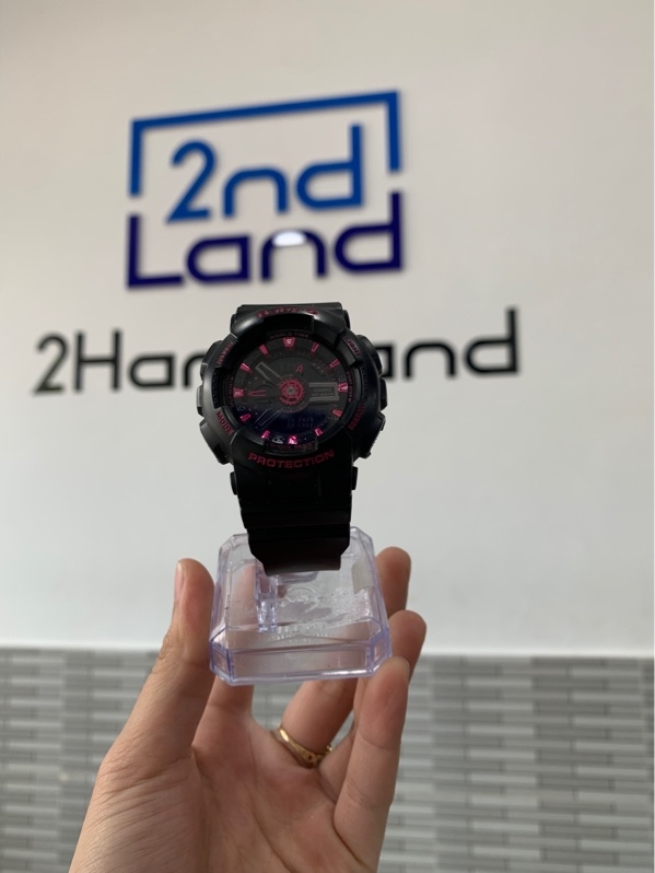 Đồng hồ Casio Baby-G BA-111 - Màu đen - Ngoại hình: 97% - Trầy - Body