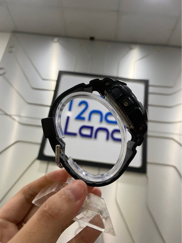 Đồng hồ Casio Baby-G BA-112-1A - Màu đen - Ngoại hình: 97% - kính xước - Body