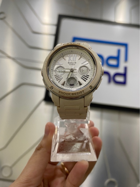 Đồng hồ Casio Baby-G BGA-152-7B2DR - Màu trắng - Ngoại hình: 97% - Body