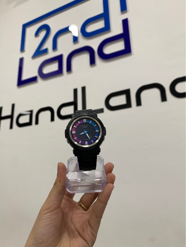 Đồng hồ Casio Baby-G BGA-300AR - Màu đen - Ngoại hình: 98% - Box