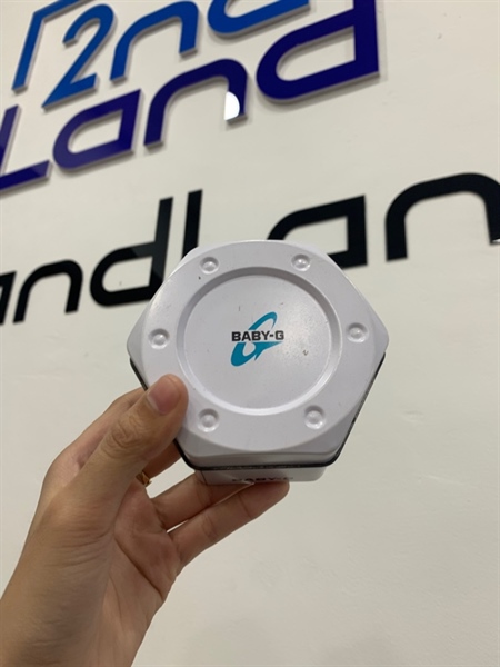 Đồng hồ Casio Baby-G DGA-230 -7 B2 - Màu trắng - Ngoại hình: 98% - Dây ố - Box