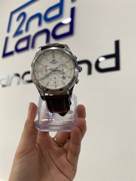 Đồng hồ Casio Edifer EFR-517L - Màu bạc - Ngoại hình: 98% - Trầy kính - Body