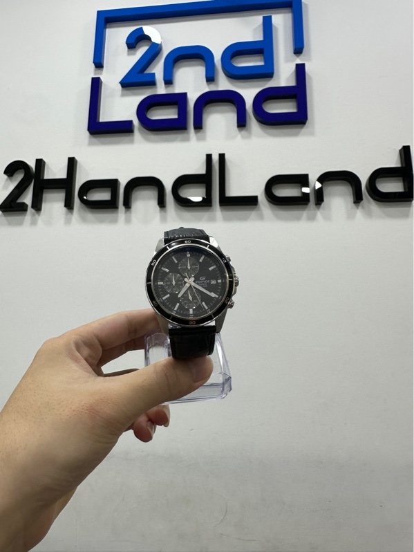 Đồng hồ Casio Edifice EFR-526L-1AVUDF - 44mm - Màu bạc - Ngoại hình 98% - Kèm box