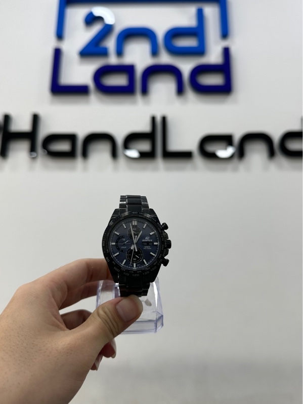 Đồng hồ Casio Edifice EFR-574DC-2AVUDF - 42.3 mm - Màu đen - Ngoại hình 98% - Kèm box