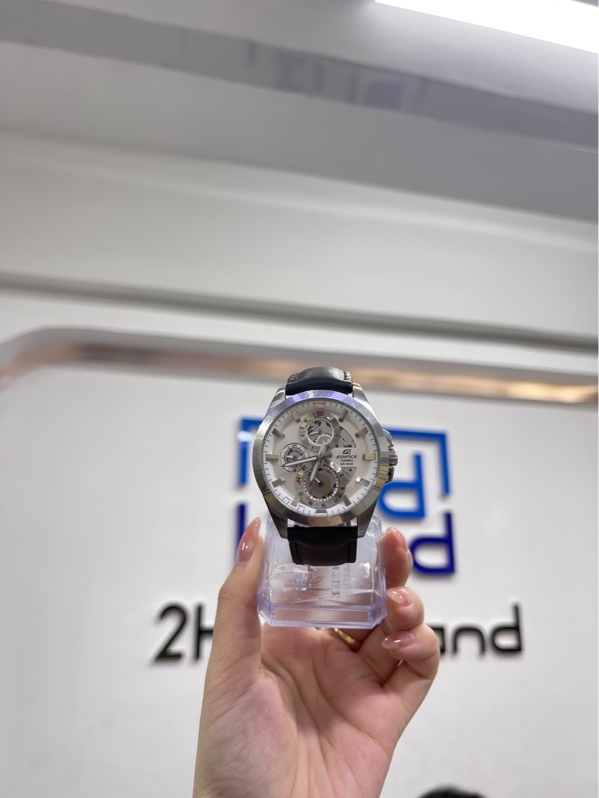 Đồng hồ Casio Edifice ESK-300L-7AVUDF - 45 mm - Màu bạc - Ngoại hình 97.5% - Trầy xước nhẹ - Body