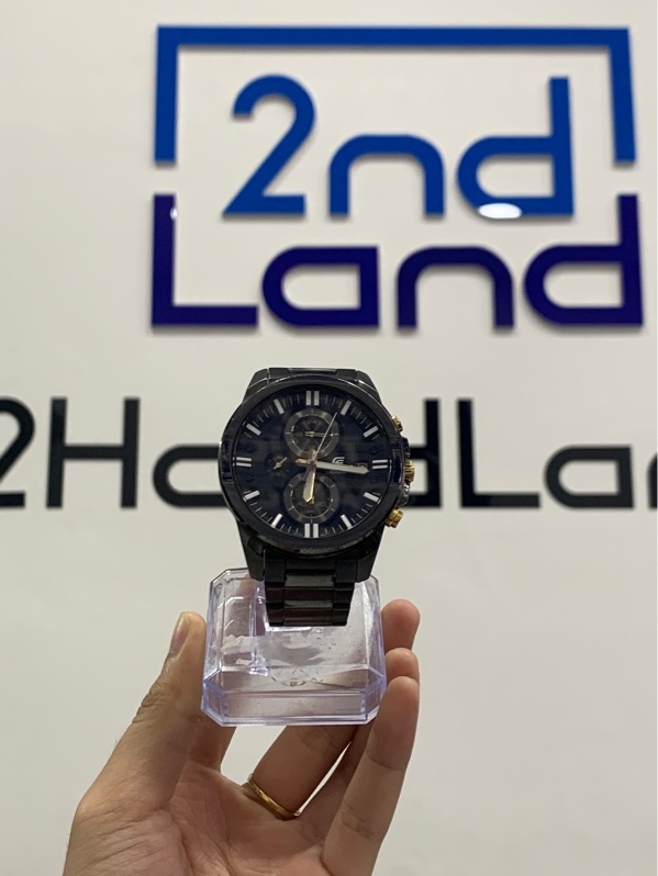 Đồng hồ Casio Edifier EFR-548 - Màu đen - Ngoại hình: 97% - Mặt trầy - Body