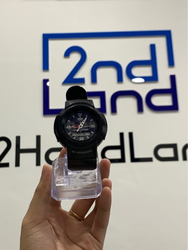 Đồng hồ Casio G-Shock AW-500E - Màu đen - Ngoại hình: 97% - Trầy body - Body