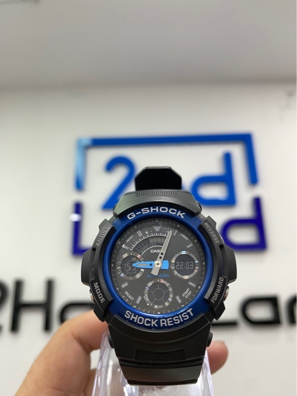 Đồng hồ Casio G-Shock AW-591-2ADR - Màu đen - Ngoại hình: 97.5% - Kèm Box