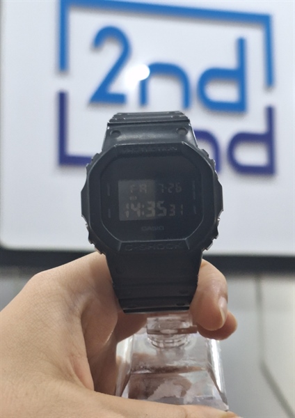 Đồng hồ Casio G-Shock DW-5600BB 1DR - Màu Đen - Ngoại hình 99% - body