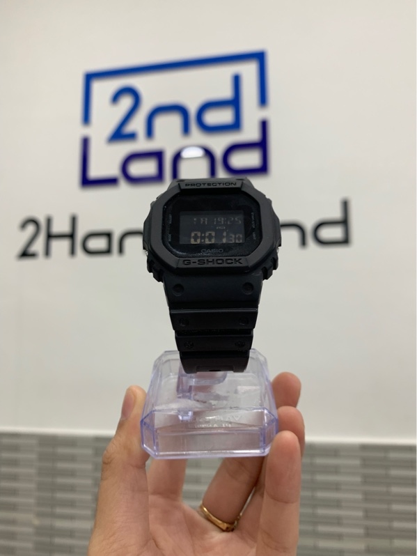 Đồng hồ Casio G-Shock DW-5600BB - Màu đen - Ngoại hình: 98% - Body