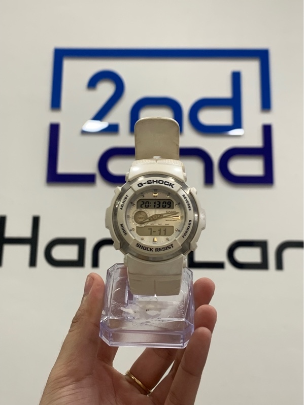 Đồng hồ Casio G-shock G-300LV - Màu trắng - Ngoại hình: 98% - Box