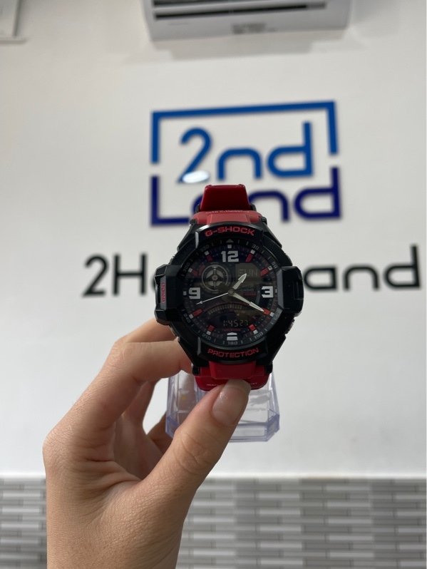 Đồng hồ Casio G-Shock GA-1000 - 50mm - Màu đen - Ngoại hình: 97% - Mặt trầy - Body