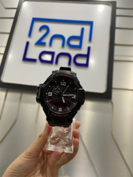Đồng hồ Casio G-Shock GA-1000 - Màu đỏ đen - Ngoại hình: 98% - Body