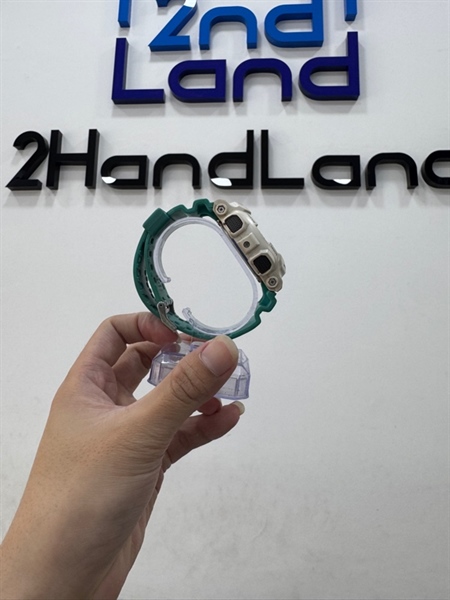 Đồng hồ Casio G-Shock GA-100B-7ADR - 55mm - Màu trắng xanh - Ngoại hình 97% - Body 1